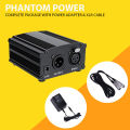 Phantom Power Supply 48V Phantom Power Supply For Condenser Microphones Studio Microphones Preamp Support All Microphone. 