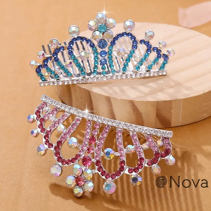 Children%20Tiaras%20Crowns%20Small%20Kids%20Girls%20Birthday%20Party%20Show%20Coloful%20Rhinestone%20Crystal%20Hair%20Comb%20Crown%20Princess%20Headwear%20-%20Image%207