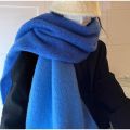 Winter Thickened Cashmere Scarf for Women Colorful Striped Plaid Scarf Large Soft Warm Shawl Fashion New Winter Accessories.