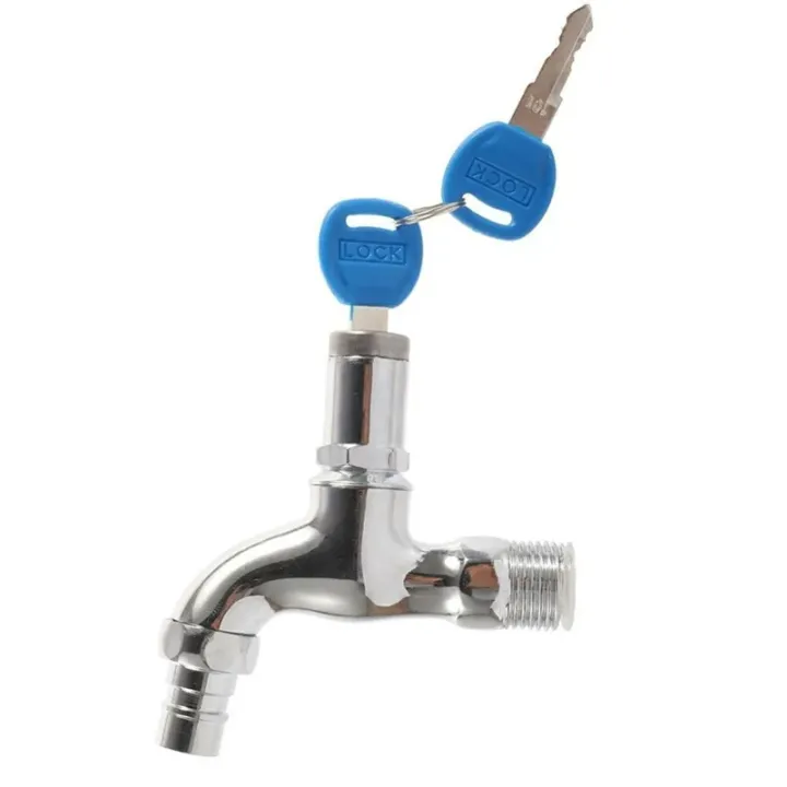 1Pc%20Anti-theft%201/2%20Inch%20Thread%20Alloy%20Sink%20Tap%20With%20Key%20Lock%20Outdoor%20Faucet%20Lockable%20For%20Washing%20Machine%20Garden%20Watering%20Car%20Wash%20-%20Image%203