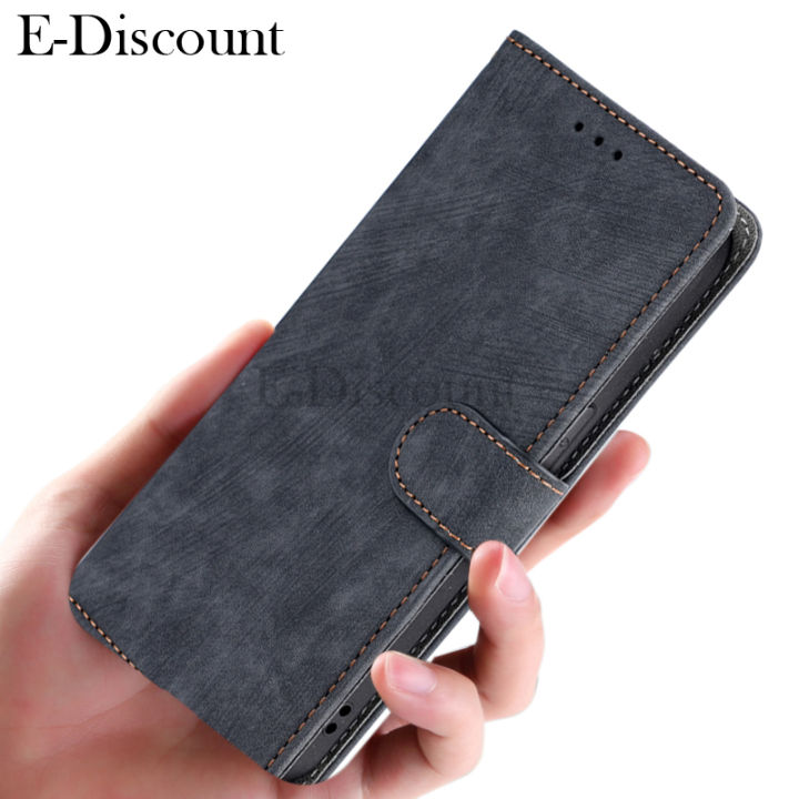 New Flip Case for Realme Note 60 Cover Anti Theft Brush Change Shell Lens Protection Kickstand Soft Silicone Leather Flip Cover for Realme Note 60