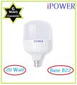 iPOWER Energy Saving Light Bulb led Bulb 20 Watt Base B22 (pin).