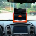 HX-T302 DC 24V 7W Portable Vehicle Cooling Fan Low Noise Silent Cooler Air Conditioner, 2 Speeds Adjustable, Random Color Delivery. 