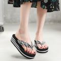 2023 Summer Women Beach Flip Flops Women's Fashion Slippers Thick Platform Slide Sandals Wedges Flip-Flops Ladies Casual Slipper. 