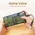 Crouch Lightning To 3.5MM Adapter For iphone 12 11 XS XR ipad Headphones Audio Cable Lightning Male To 3.5 Female Adapter Cable.