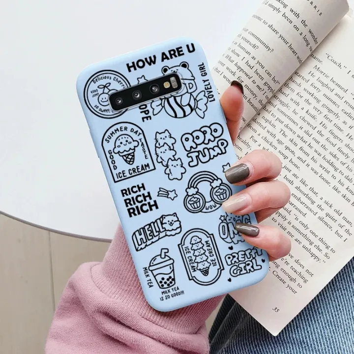 Case%20For%20Samsung%20Galaxy%20S10%20S%2010%20Plus%20S10E%20Phone%20Cover%20Cute%20Cartoon%20Candy%20Painted%20Soft%20TPU%20Coque%20For%20Samsung%20S10%20S10+%20S10E%20Funda%20-%20Image%206