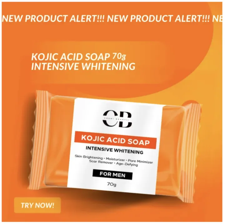 Cosmi%20Beauty%20Kojic%20Acid%20Soap70g%20CB%20Intensive%20Whitening,%20Brightening,%20Age%20-%20Defying,%20Moisturizer%20soap%20for%20Men%20&%20Women%20-%20Image%209