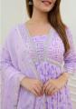 New exclusive designed high quality lilen ambrodari readymed 3 pis for women..
