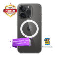 iPhone 15 PRO / 15 PRO MAX/16 PRO/16 PRO MAX Clear Case with MagSafe.