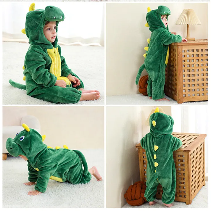 Toddler%20Dinosaur%20Bodysuit%20Anime%20Unicorn%20Colorful%20Dinosaur%20Cospaly%20Crawling%20Suit%20Baby%20Flannel%20Animal%20Costume%20Warm%20Sleepwear%20-%20Image%203