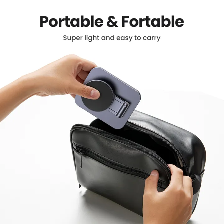 UGREEN%20Magnetic%20Phone%20Stand%20for%20Desk%20Cell%20Phone%20Holder%20Adjustable%20for%20iPhone%2014%2013%2012%20Pro%20Max%2011%20XS%20,%20Nintendo%20Switch,%20Aluminum%20Metal%20Desktop%20Phone%20Stand%20-%20Image%208