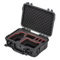 For DJI Lito 1 / X1 STARTRC PP Waterproof Shockproof Suitcase Portable Storage Box (Black).