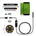 Smart USB EndoscopeJUSTUP 6 LED Waterproof Inspection Camera With 3.5m/16.4ft Snake Soft Wire For PCLaptops And Android Smartphones. 