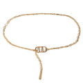 Luxury Metal Chain Belt For Women Brand Designer Waist Chain Female Girl Dress Jeans Decorative Waistband Suit Sweater Accessories Gold Trouser Chain Women Belts Luyo. 