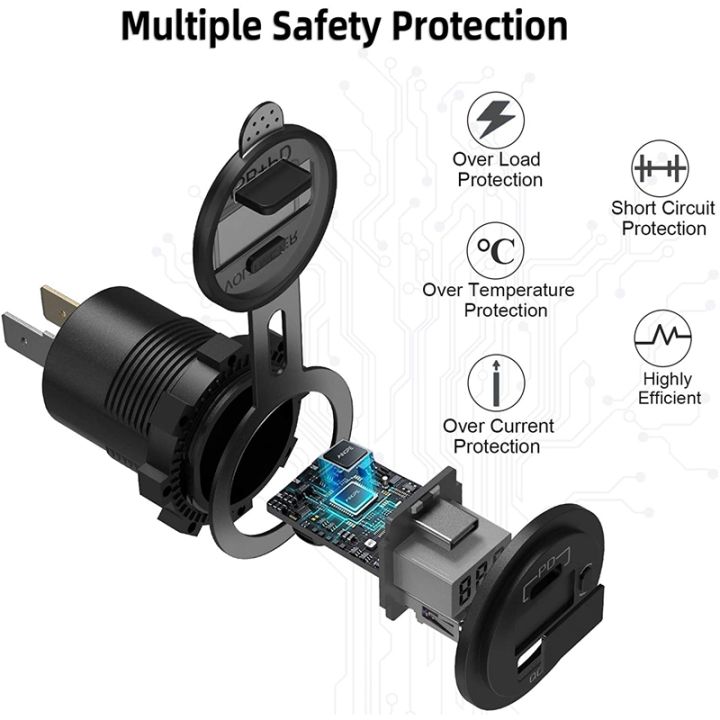 %E3%80%90FUPANG%E3%80%91PD%20type%20C%2048W%20Dual%20USB%20car%20charger%20QC%203.0%20charger%20with%20voltmeter%20and%20switch%20for%20boat%20truck%20RV%20-%20Image%203