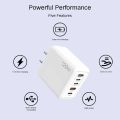 120W 3PD Ports +2USB Ports Mobile Phone Charger Multi Port Fast Charging USB C Charger US/UK/EU Plug For Samsung IPhone Charger. 