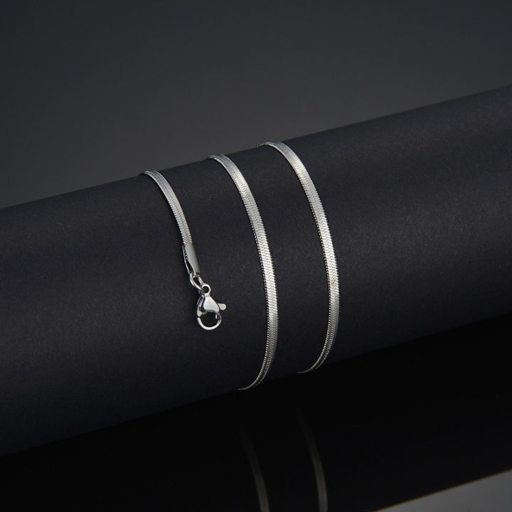 Snake%20Chain%20For%20Men%20And%20Boys%20Rhodium%20Plated%20Stainless%20Steel%20Chain%20-%20Image%204