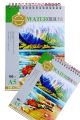 Keep Smiling Watercolor Pad A5 SIze 24 Sheets.