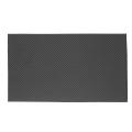 4 carbon fiber board black 3K diagonal matte panel thin plate. 