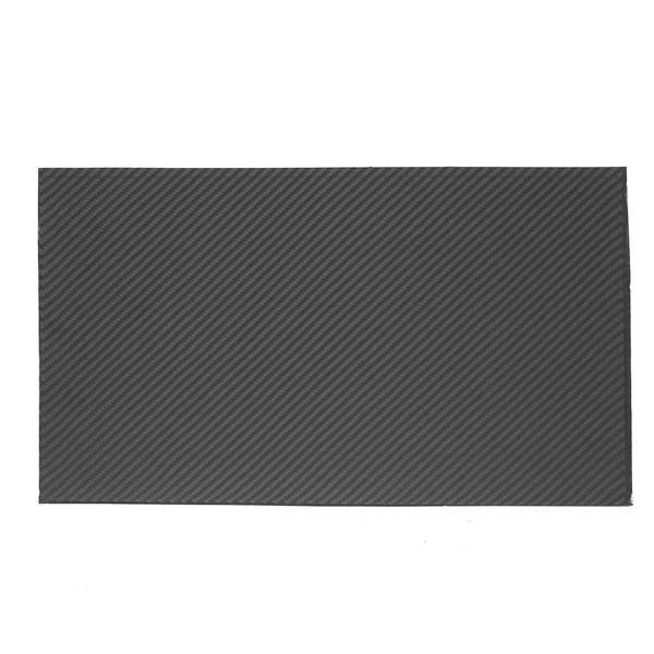 4 carbon fiber board black 3K diagonal matte panel thin plate
