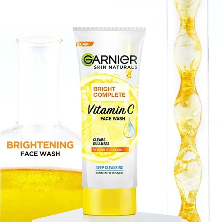 GARNIER%20(garn)%20Skin%20Naturals%20Bright%20Complete%20Vitamin%20C%20Face%20Wash%20for%20Brighter%20and%20Glowing%20Skin%20Daily%20Cleanser%20Suitable%20for%20all%20Skin%20Types%20100g%20-%20Image%202