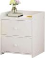 RK MDF M08 Bedside Table, Side Table, Bedside Table with Drawer, Home Furniture, Bedroom, Night Storage Cabinet, Bedside Table. 
