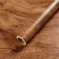 Self Adhesive Wood Grain Furniture Stickers PVC Wallpaper cabinets Gloss Film Vinyl Counter Top Decal (10'X2' 20 square feet ).