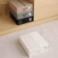 Organizing Bedding Container Bed Sheet Storage Organizer for Pillow Cases.