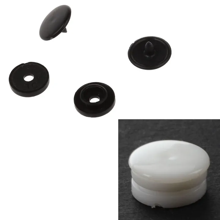 100%20Pcs%20T3%20Kam%20Snaps%20Press%20Studs%20Scrapbook%20Sewing%20Buttons%20Black%20+%20White%202Piece%20Set%20-%20%20black&white%20-%20Image%204