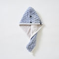 Cloud velvet shampoo shower cap coral velvet double layer hair dryer hat female wholesale thickened absorbent pullover bag headscarf dry hair towel. 