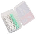150Pcs/set Silicone Interdental Brushes Super Soft Dental Cleaning Brush. 