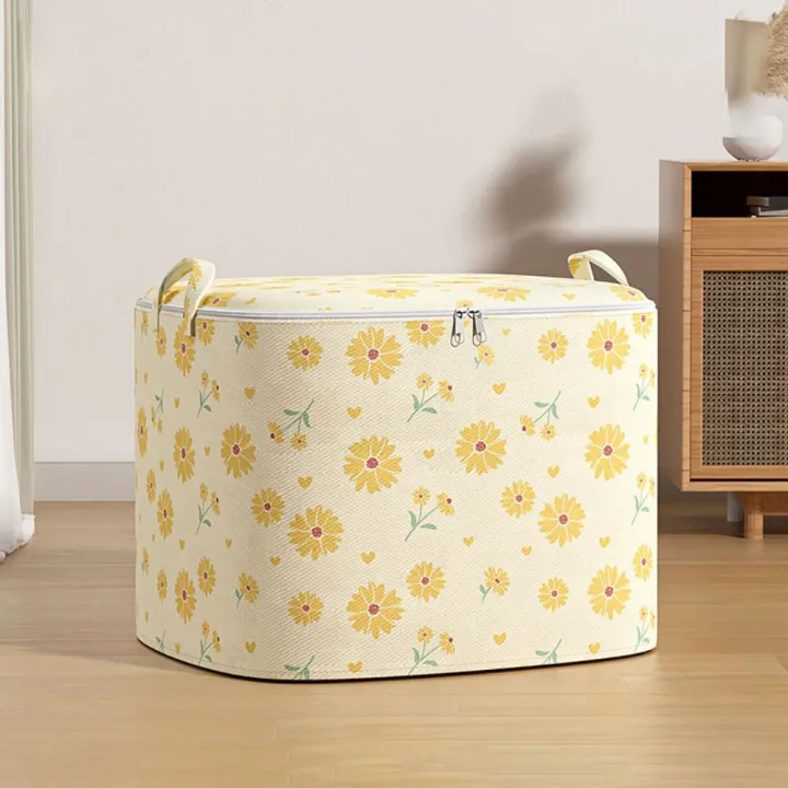 %E3%80%90Versatile%E3%80%91%20Gift%20Non-%20Quilt%20Storage%20Bag%20Little%20Daisy%20Foldable%20Clothes%20Storage%20Bins%20with%20Handles%20Sorting%20Storage%20Box%20Home%20-%20Image%204