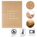 300Pcs Unbleached Parchment Paper, Precut Baking Liners Sheets Paper,Non-Stick, Water Proof, Oil Proof, Heat Resistant.