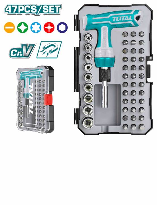 Total 47Pcs T Handel Set-Tacsd30476