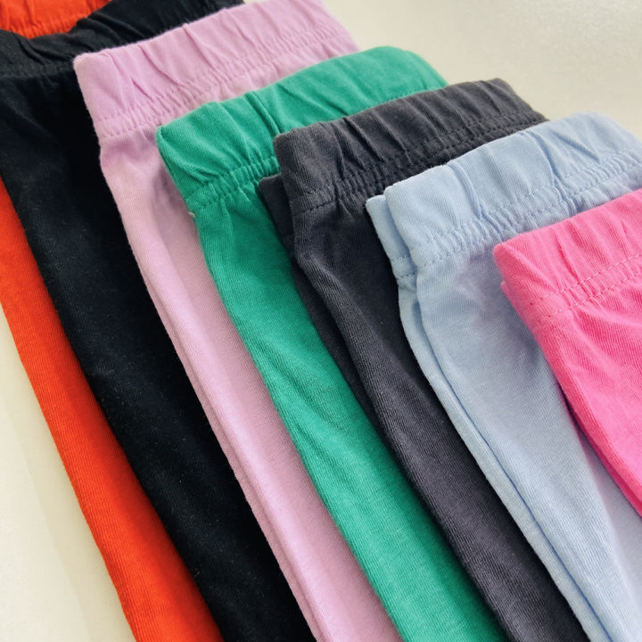 Girls%20Regular%20Waist%20Cotton%20Jersey%20Leggings%20From%20Levin%20-%20Image%203
