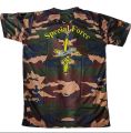 Special forces Round neck T-shirt for men's army colour. 