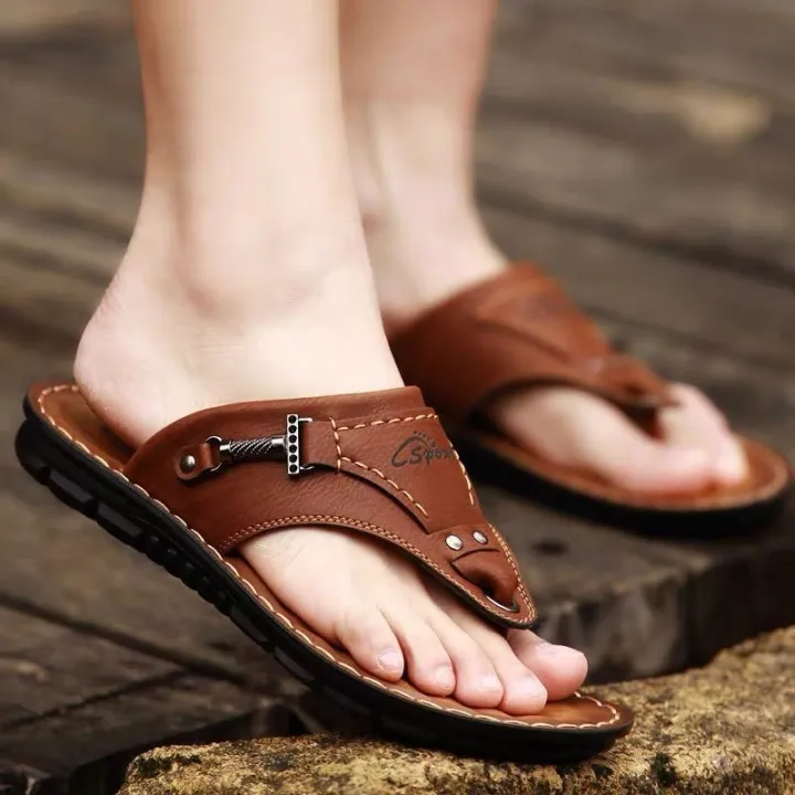 Men's%20Slippers%20Summer%20Outdoor%20Flip-Flops%20Beach%20Sandals%20Young%20and%20Middle-Aged2023New%20Casual%20Breathable%20and%20Wearable%20Leather%20Sandals%20-%20Image%206