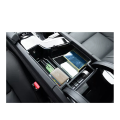 Car Insert Front Center Storage Box Storage Tidying Console Organizer Box Tray Box for Volvo XC60 S90 V90CC XC90. 