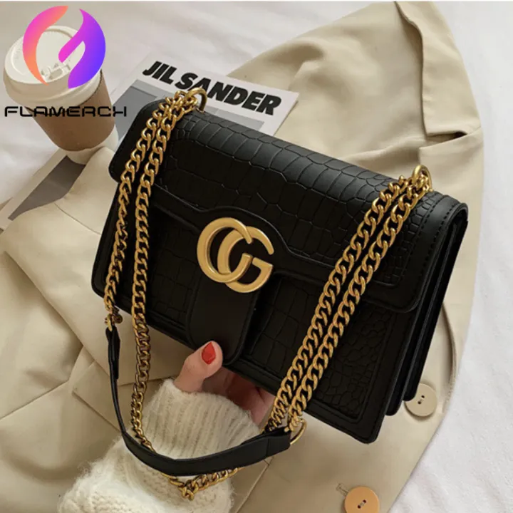 Luxury%20Crocodile%20Pattern%20Women's%20Shoulder%20And%20Crossbody%20Bag%20-%20Image%206