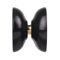 Unresponsive Yoyo,Alloy Yoyo for Beginners,Easy Practise Tricks,Black. 