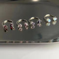 1PC Lip Piercing Lip Ring Dragon's Claw Stone Titanium Steel C Shape Helix Earring Septum Piercing Labial Ring Body Jewelry Mystic. 