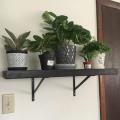 Shelf L Shaped Bracket Wall Mounted Folding Angle Bracket Bench Table Shelf Bracket Furniture Heavy Support Hardware Tool Home. 