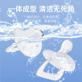Silica gel pacifier for baby Flat head / Round Head Baby Chusni Teether CN -1pcs.