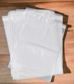 (6x8+2) inch 100 Pcs Courier poly bag/Parcel poly bag/Mailer poly bag white colour. 
