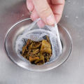 100/200Pcs Disposable Kitchen Sink Filter Mesh Sewer Garbage Filter Meal Residue Pool Mesh Bag Drainage Screen Sink Garbage Net.