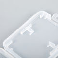 1Pc Transparent Protector Holder Micro Box For SD SDHC TF MS Memory Card Storage Case Plastic Boxes. 