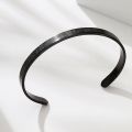 Ayatul Kursi Cuff Bracelet for Men, Stainless Steel, Gold, Silver, Black, Rose Gold, Durable Faith-Inspired Jewelry. 
