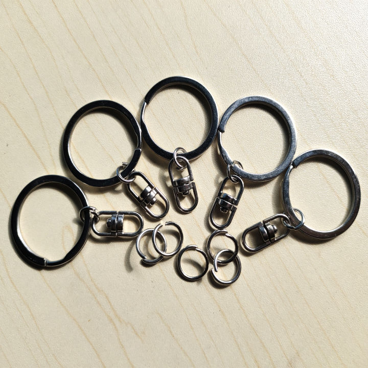 Mass creation silver keyring connector keyring for gifting keychain ( pack of 5) Key Chain