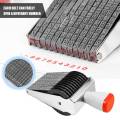Multipurpose 12 Digit Alphabet Rolling Rubber Stamp English Roller. 