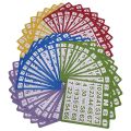 FORIDE Deluxe Bingo Game Set with 6 Inch Bingo Cage, Bingo Master Board,75 Colored Balls , 50 Bingo Cards, and 300 Bingo Chips. 